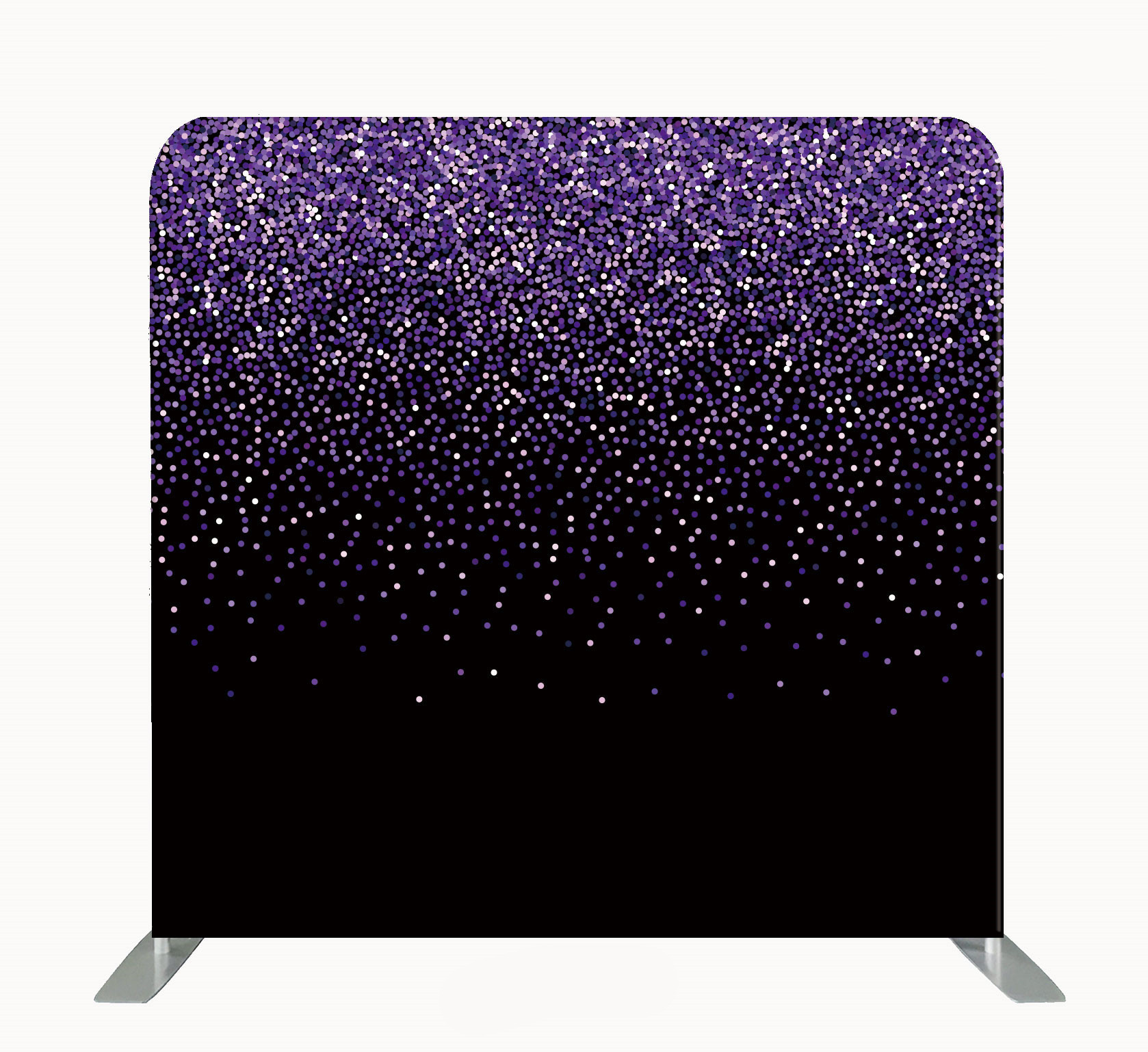 Paarse Glitters Canvas